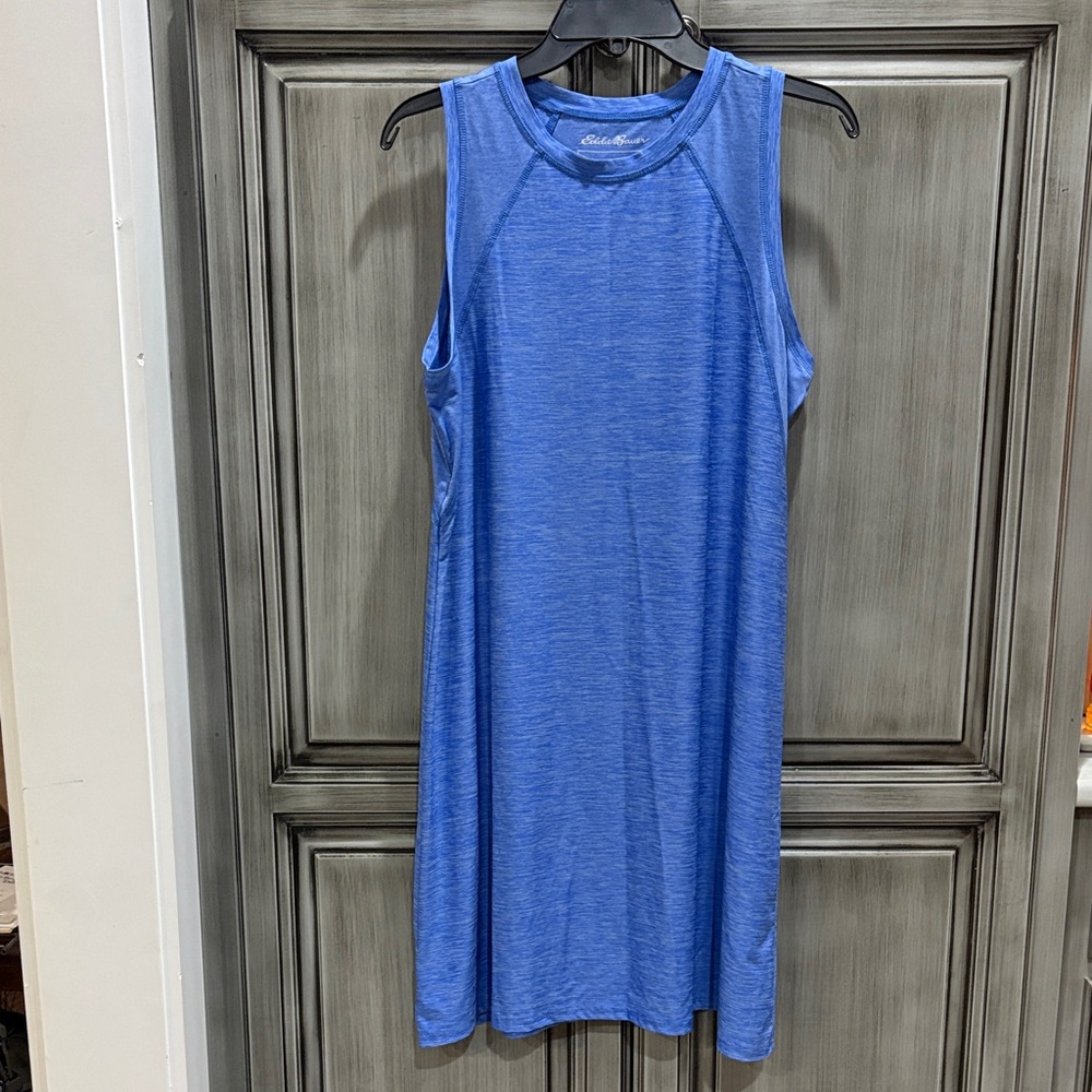 Eddie Bauer Blue Sleeveless Dress